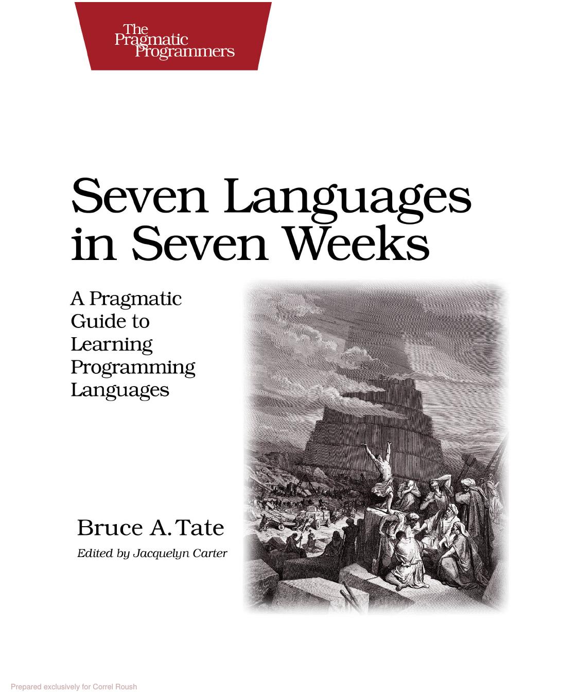 Seven Languages in Seven Weeks