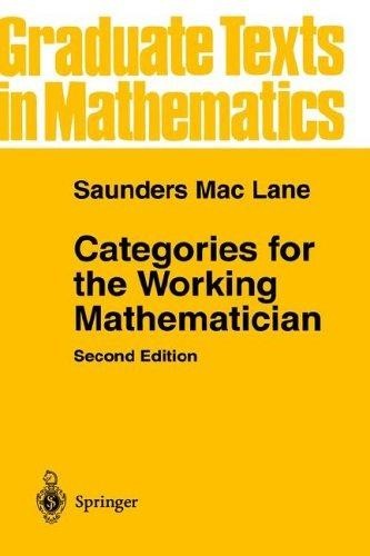 Categories for the Working Mathematician