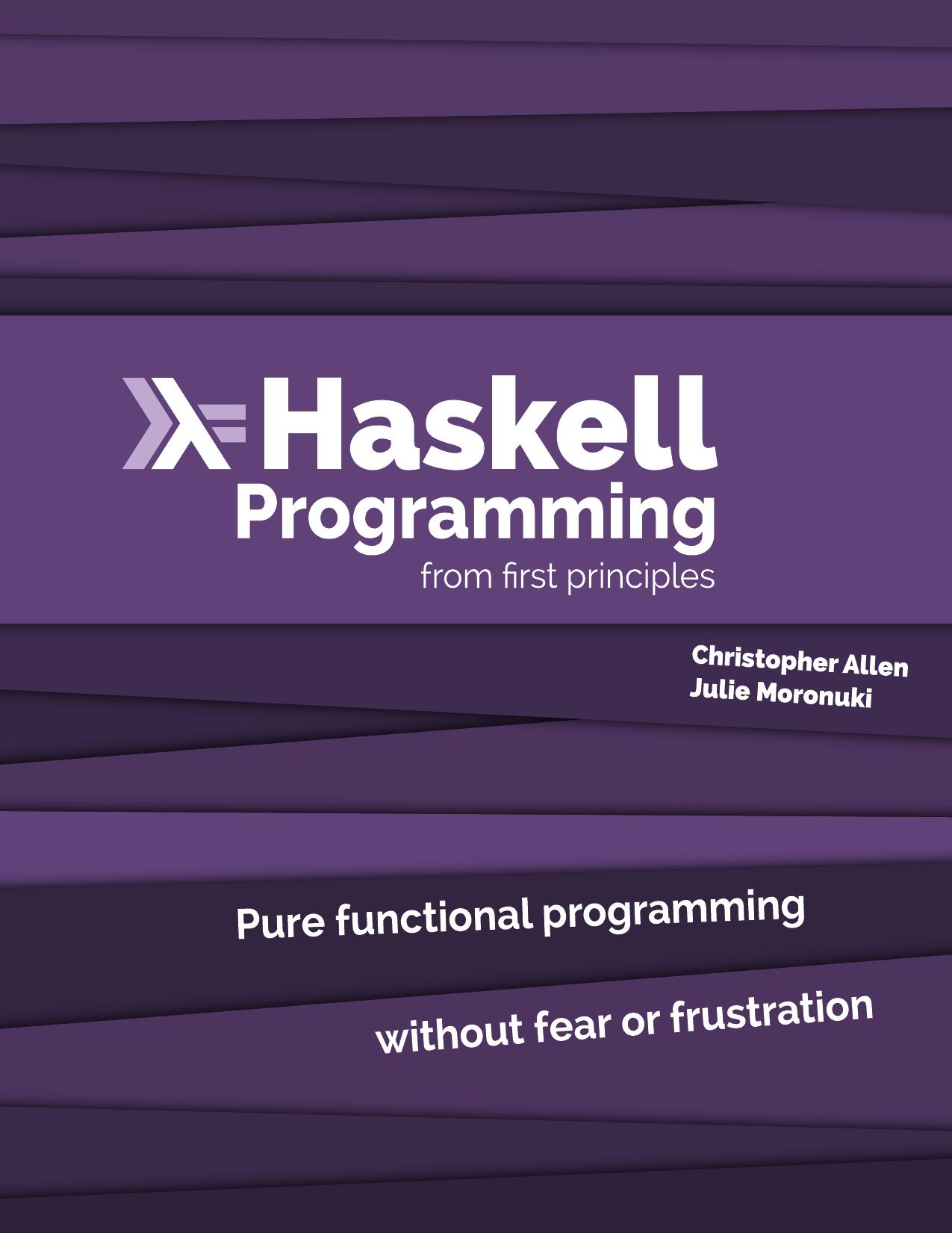 Haskell Programming from first principles