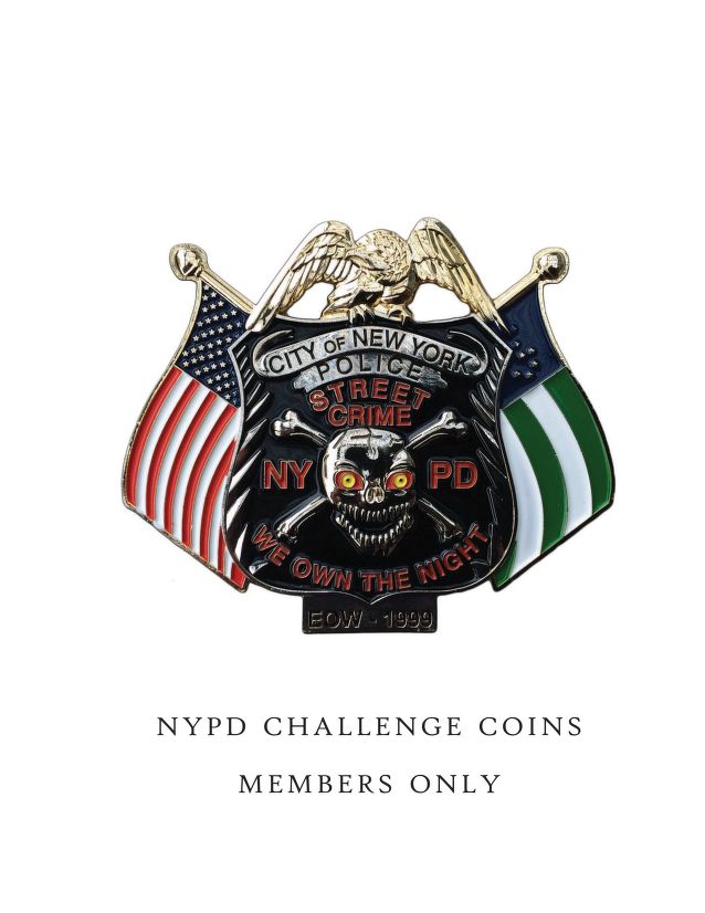 NYPD Challenge Coins: Members Only