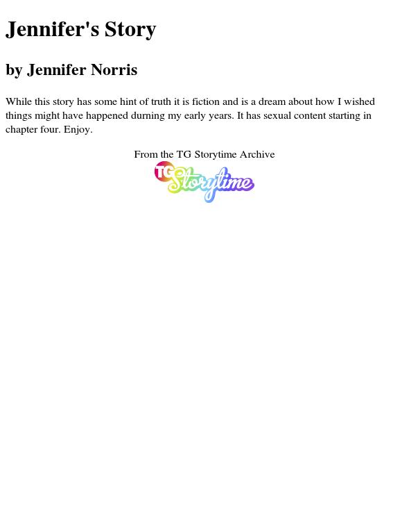 Jennifers Story
