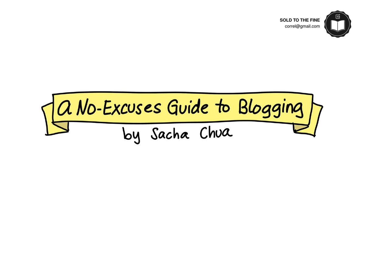 A No-Excuses Guide to Blogging
